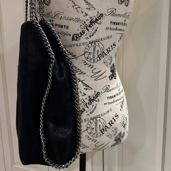 STELLA McCARTNEY Falabella ShaggyDeer Mini Tote Bag with travel/storage bag - Picture 4 of 14